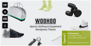 Woo Hoo - Chủ đề WordPress của cửa hàng thể thao