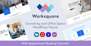 Worksquare - Chủ đề WordPress về không gian làm việc chung và văn phòng