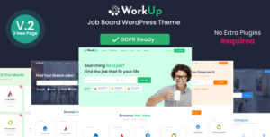 Workup – Chủ đề WordPress của bảng việc làm