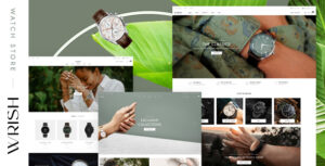 Wrish – Cửa hàng đồng hồ Chủ đề WordPress WooC Commerce
