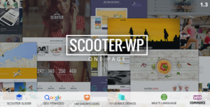 Xe tay ga - Chủ đề WordPress đa mục đích một trang