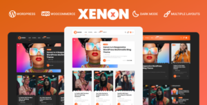 Xenon - Âm thanh / Video Podcast & Blog WordPress Theme