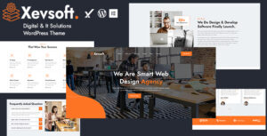 Xevsoft - Chủ đề WordPress Giải pháp Kỹ thuật số & CNTT