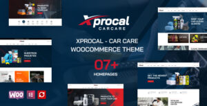 Xprocal - Chủ đề WooC Commerce chăm sóc xe hơi