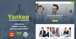Yankee - Chủ đề WordPress về Bảo hiểm & Tư vấn