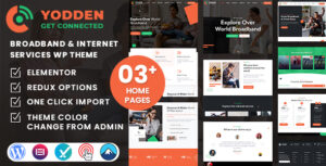 Yodden - Chủ đề WordPress về dịch vụ Internet và băng thông rộng