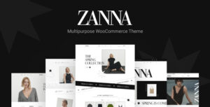ZANNA - Chủ đề WooC Commerce của Elementor