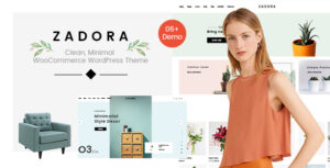 Zadora - Chủ đề WordPress WooC Commerce tối giản, sạch sẽ