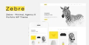 Zebre - Chủ đề WP tối thiểu dành cho Freelancer & Agency
