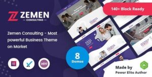 Zemen - Chủ đề WordPress dành cho doanh nghiệp tư vấn đa mục đích + RTL