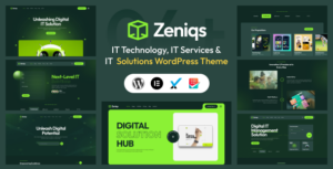 Zeniqs - Chủ đề WordPress Giải pháp Công nghệ và CNTT