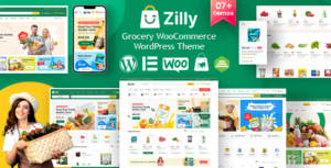 Zilly - Chủ đề WordPress cho cửa hàng tạp hóa WooC Commerce