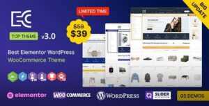 eCode WP - Chủ đề phần tử WooC Commerce đa năng