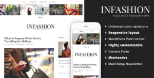 inFashion - Chủ đề WordPress dành cho blog thời trang