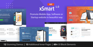 xSmart - Chủ đề WordPress về Trang đích ứng dụng trong Bản trình bày công nghệ, Cơ quan quảng cáo và tiếp thị quảng cáo