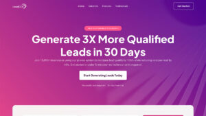 SaaS Landing Page